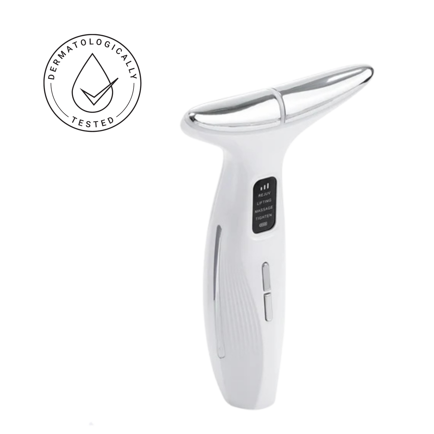 Neck & Face Beauty Device – EMS Vibration & LED Photon Therapy